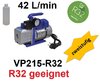VP215-R32 zweistufige Vakuumpumpe, 42 L/min